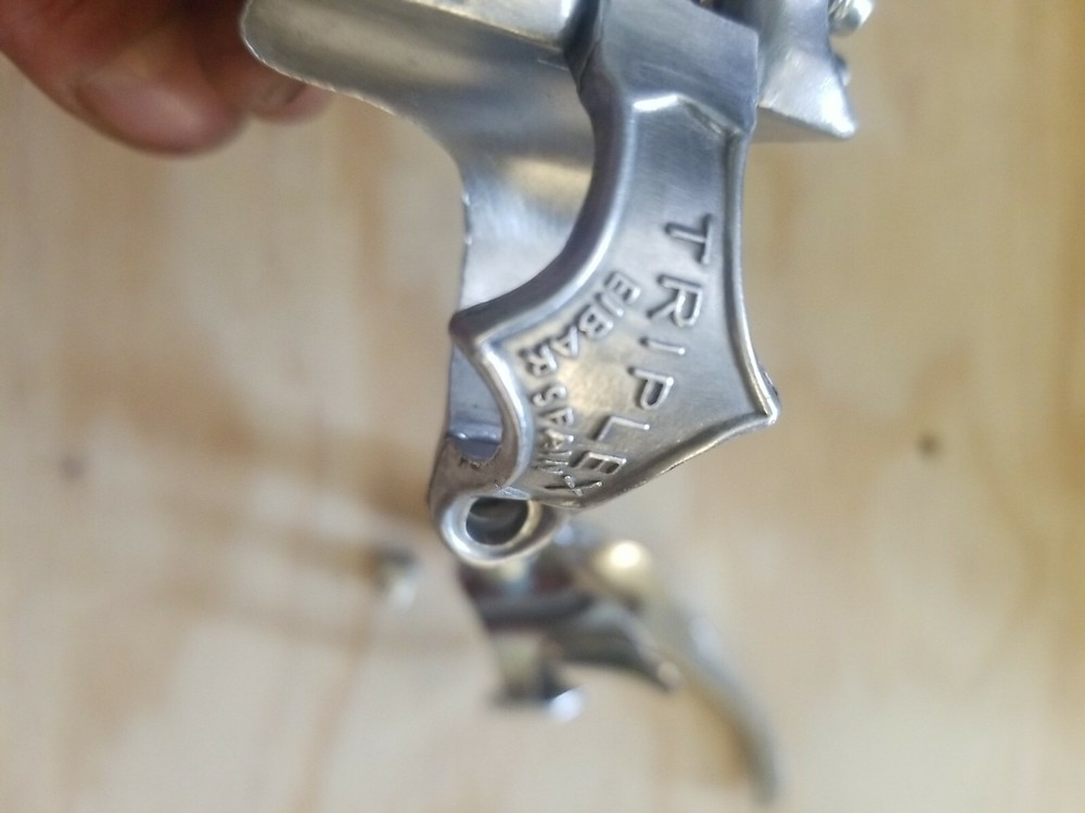 [7.40] Triplex Front Derailleur, Braze-on