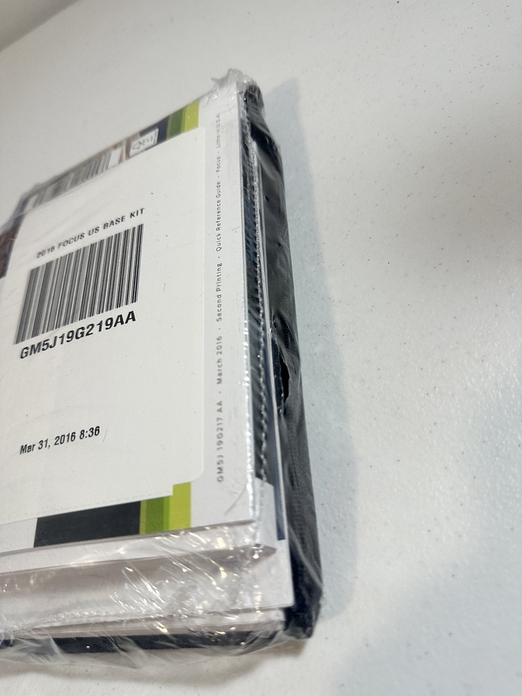 2016 Ford Focus Owner's Manual Set