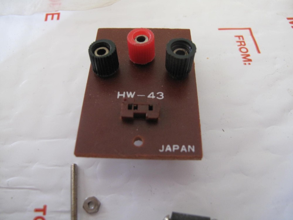 Transistor test socket Olson electronics HW 43 Ham Radio