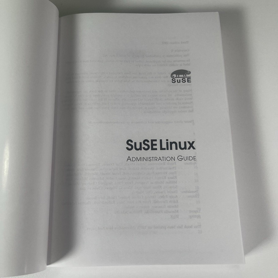 SuSE Linux 8.1 Professional Edition (CD-ROM, 2001) Big Box Vintage Software
