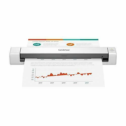 Brother DS-640 Compact Mobile Document Scanner - White