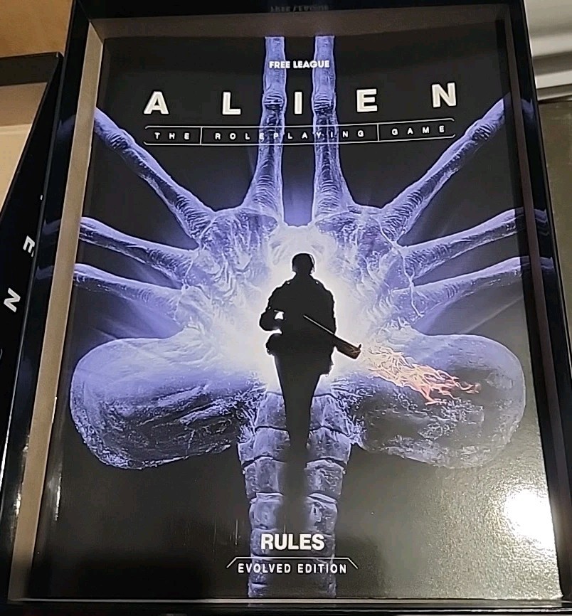 Alien RPG: Evolved Edition Starter Set With Partial Rapture Protocol Minis Box