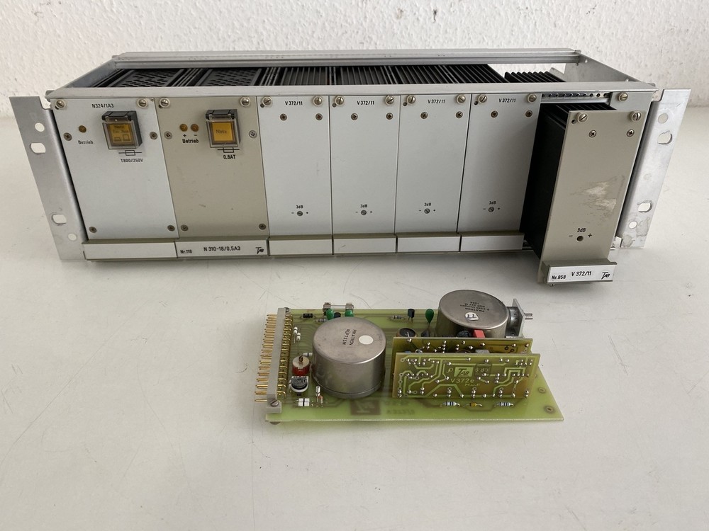 5x Tab V372/2 Amplifier Racked "Not Tested"