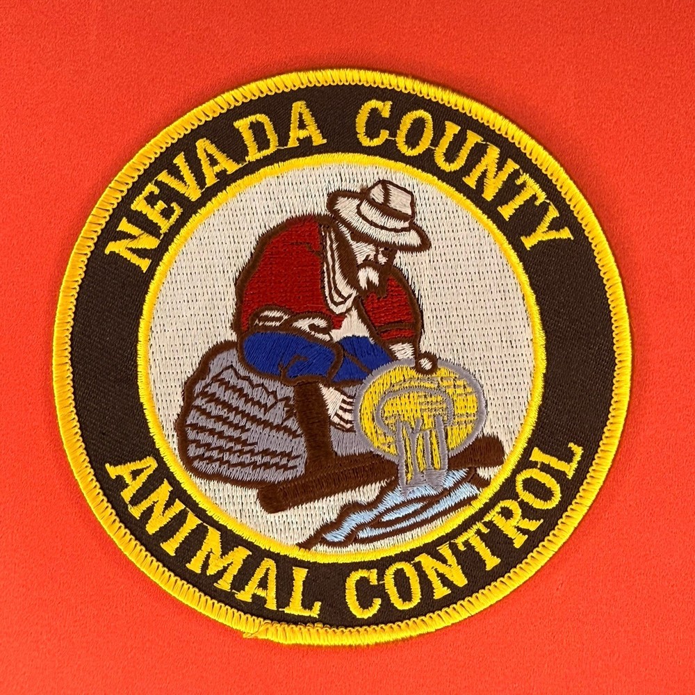 Nevada County California Sheriffs Office Animal Control Patch