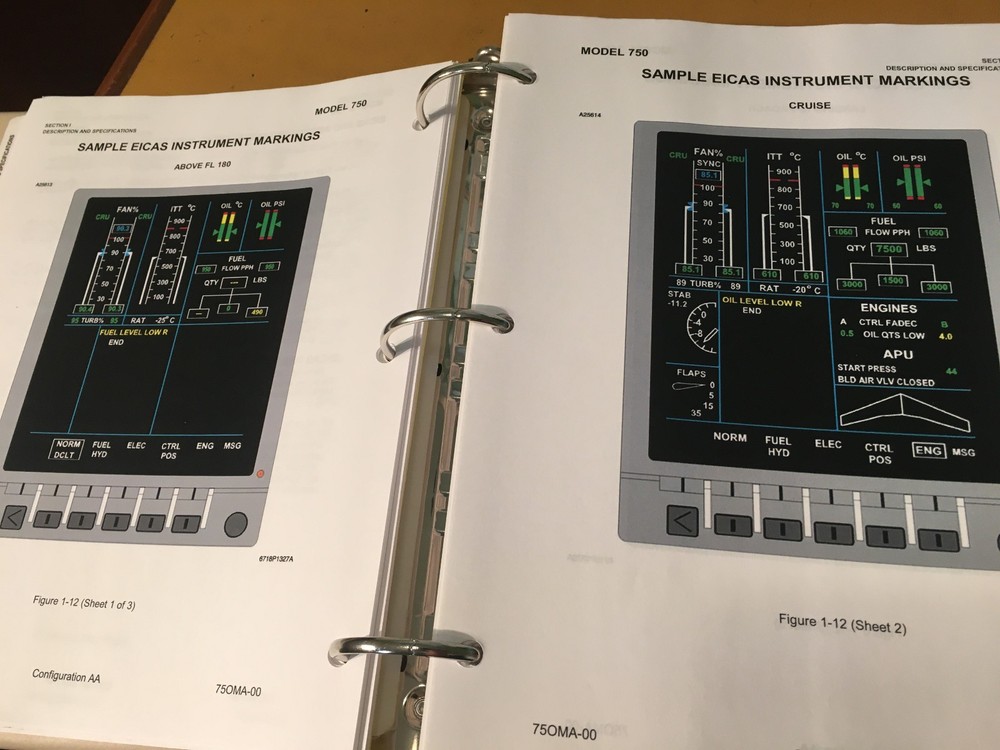 Citation X, Model 750 Operating Manual