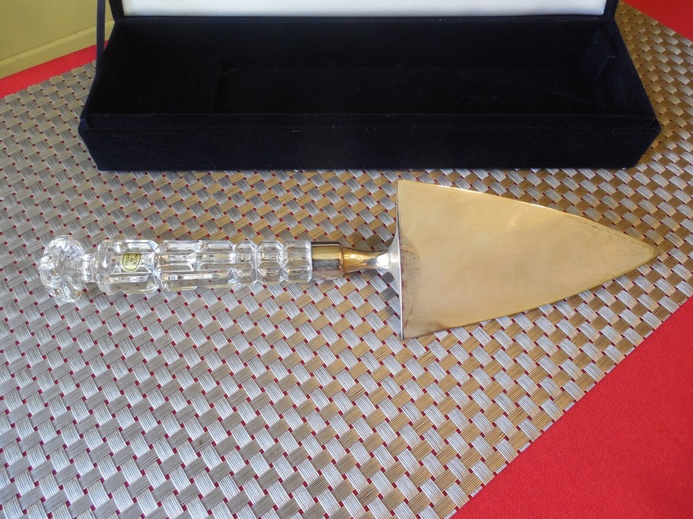 Crystal Legends By Godinger Cake Serving Knife With Box