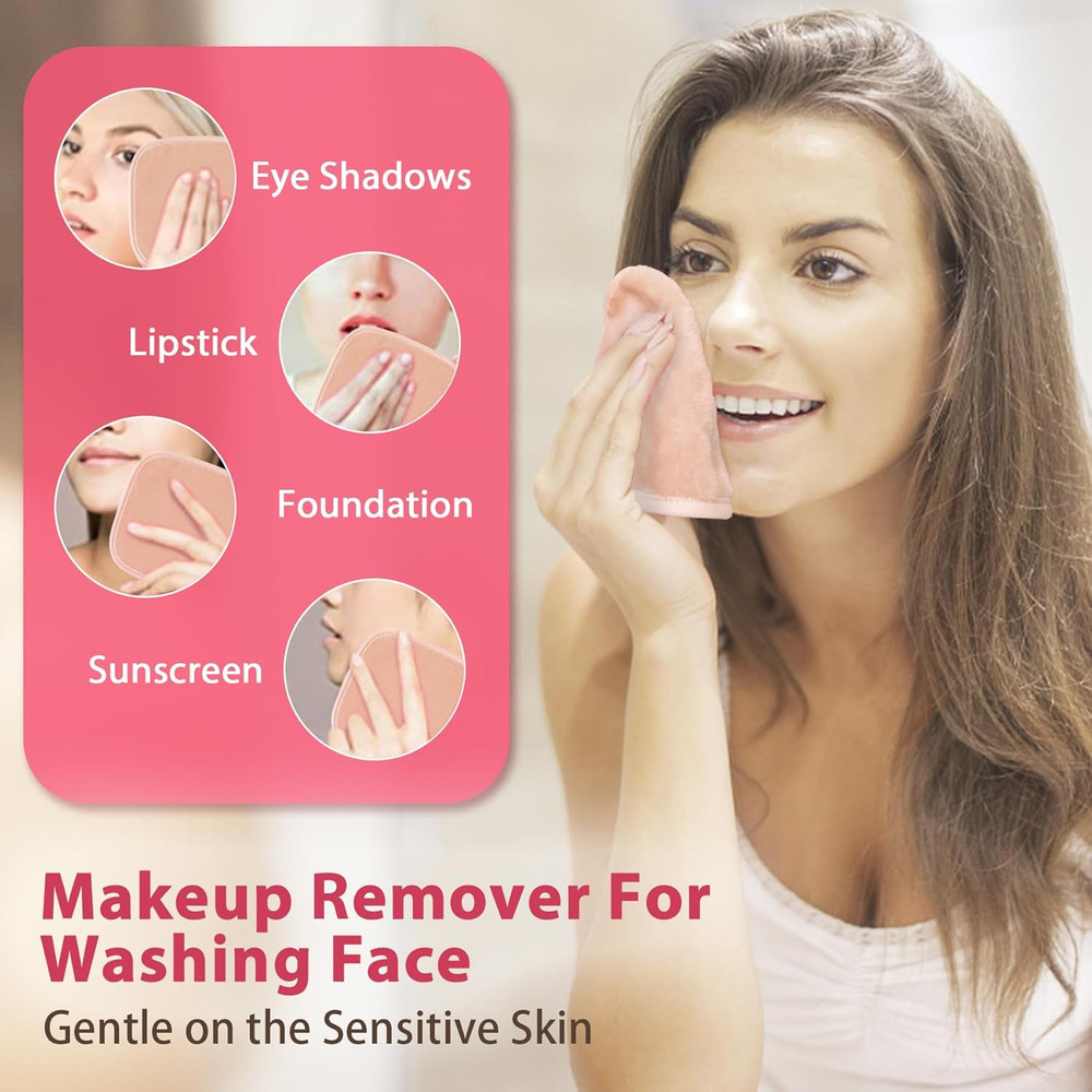 Makeup Remover Cloths 12 Pack Beige