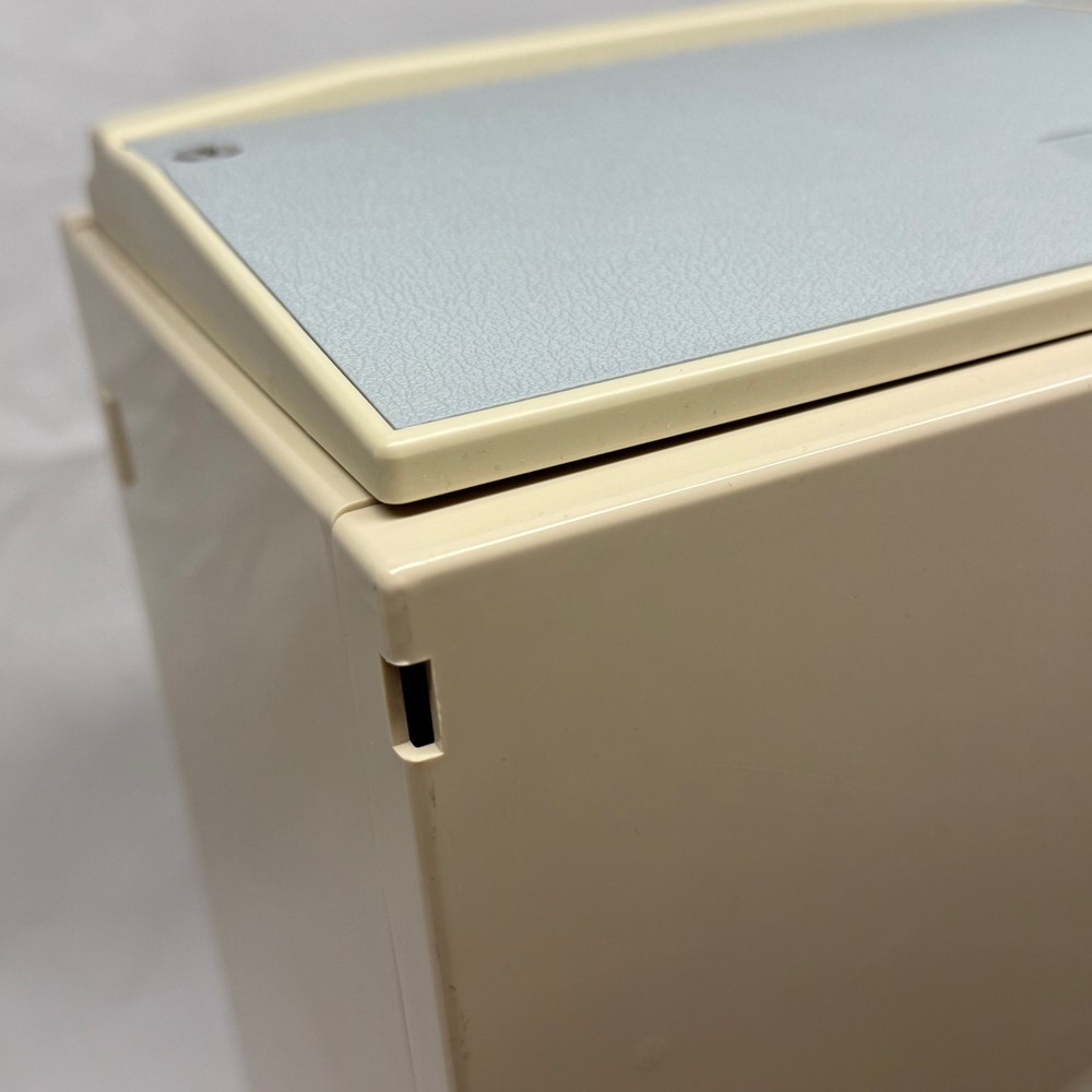 Vintage 5.25 Floppy Disk Storage Case with Key - Pengo Computer Accessories