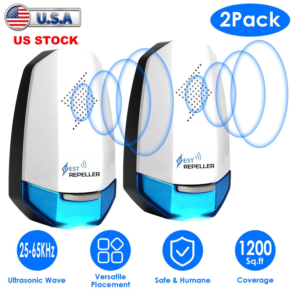 2Packs Mouse , Upgraded Pest & for Mosquitoes