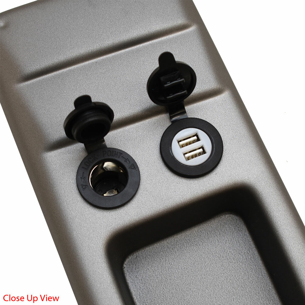 Ranger Boat Console Panel 330441 | VX1888WT 12V USB Receptacles (PORT)