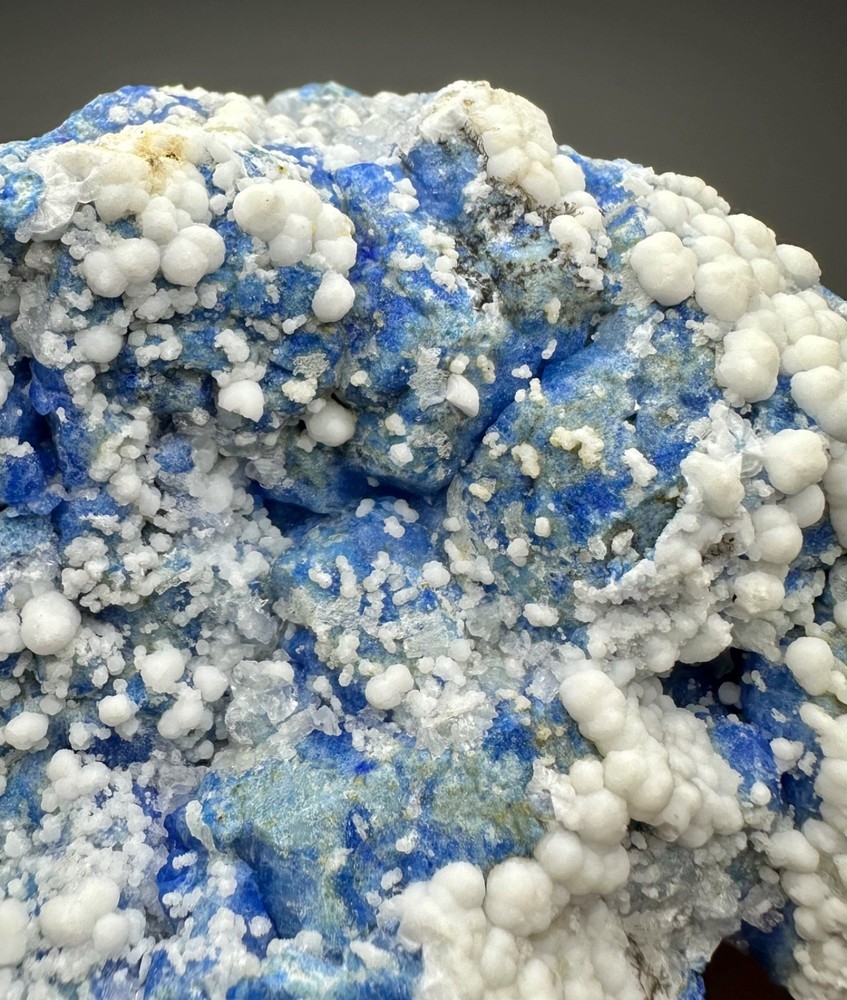449 Gr. Fluorescent Phosphorescent Rare Blue Sodalite Cluster W/Unknown Bubbles