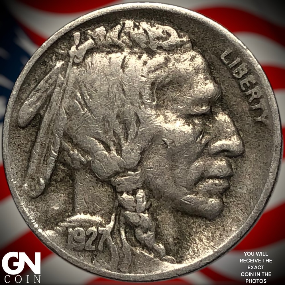 1927 S Buffalo Nickel Z4332