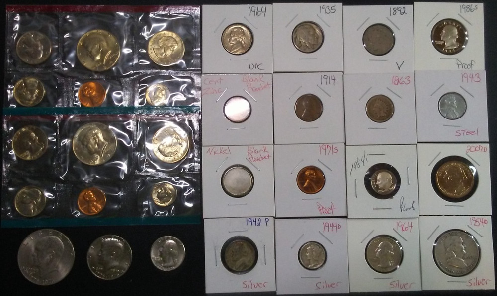 US Coin Lot, Great Beginner Set