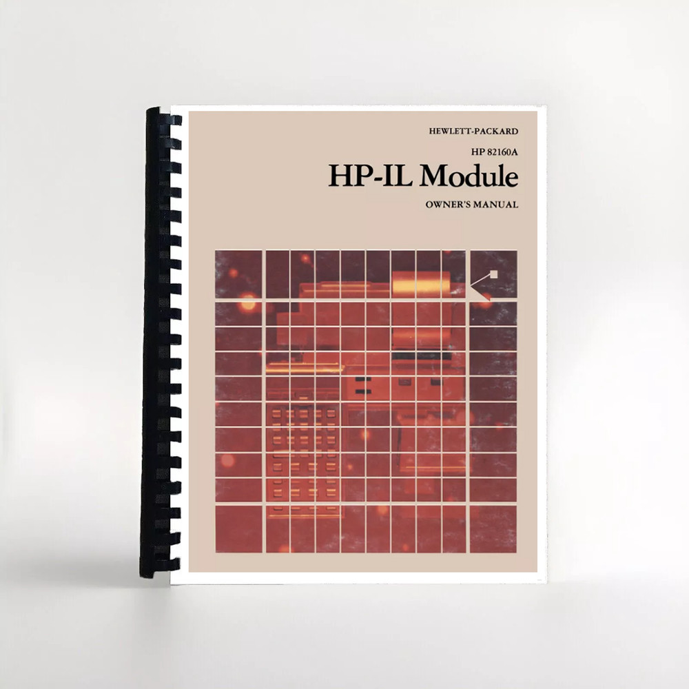 Manual for Hewlett Packard HP 41 Calculator: HP-IL  Module