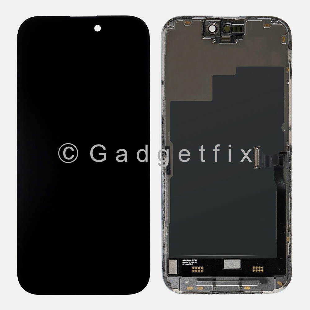 For Iphone 15 Pro Soft OLED Display LCD Touch Screen Digitizer Glass Replacement