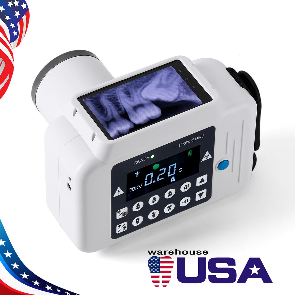 Dental X Portable Ray Digital Machine LCD System no Shield Sensor Size 1