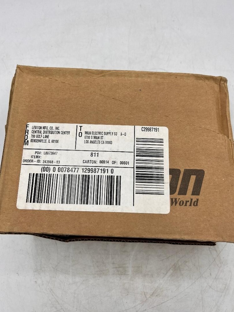 Leviton #40867-DSS (Pack of 6)