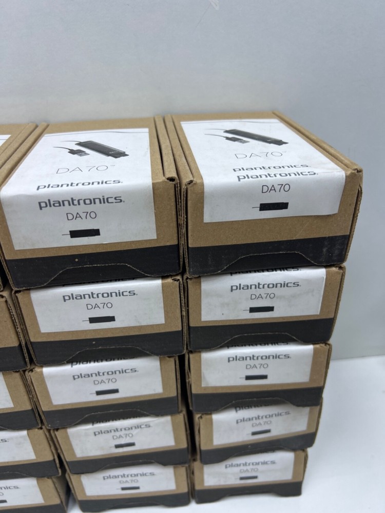 LOT 20 Pcs Plantronics DA70 USB Audio Processor 201851-01