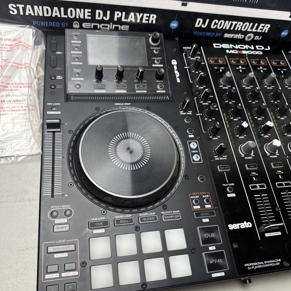 Denon DJ McX8000 Professional Standalone DJ Controller - READ DESCRIPTION