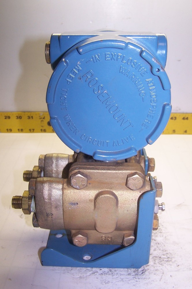 ROSEMOUNT ALPHALINE 45 VDC 1000 PSI PRESSURE TRANSMITTER 1151DR2F12B2