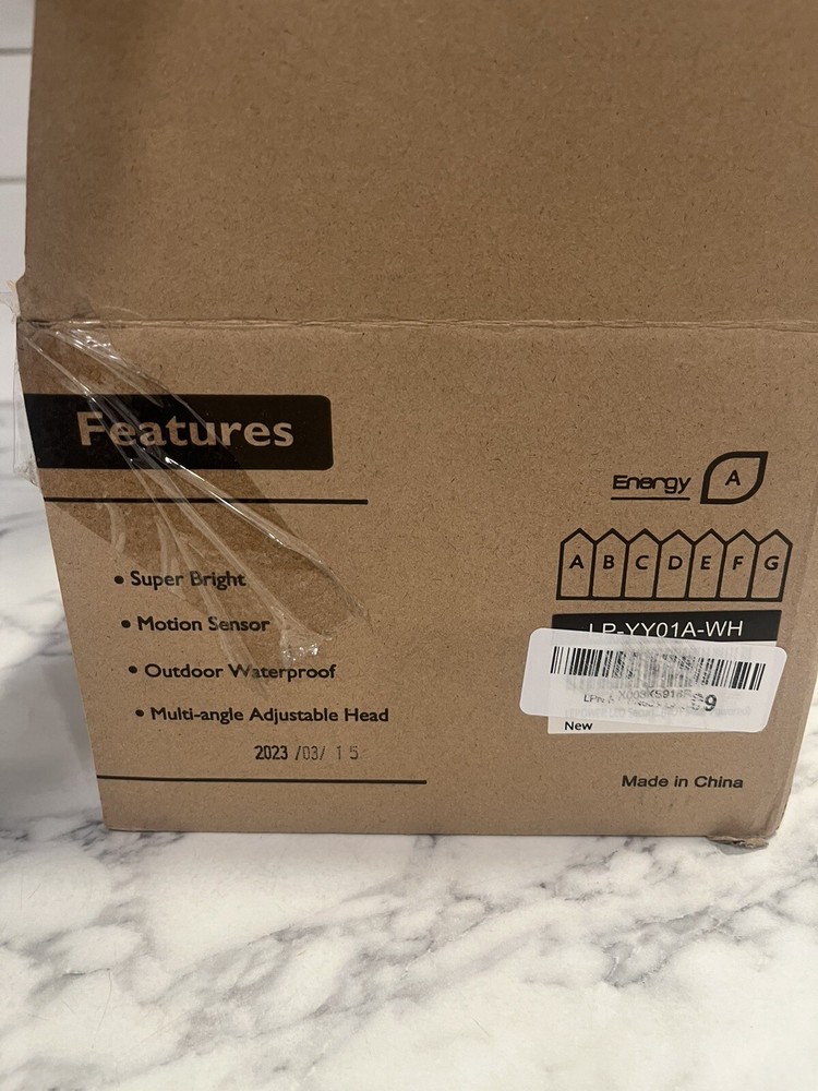 Read Details! LEDPOWER LED security light motion sensor Multi-angle Adjustable