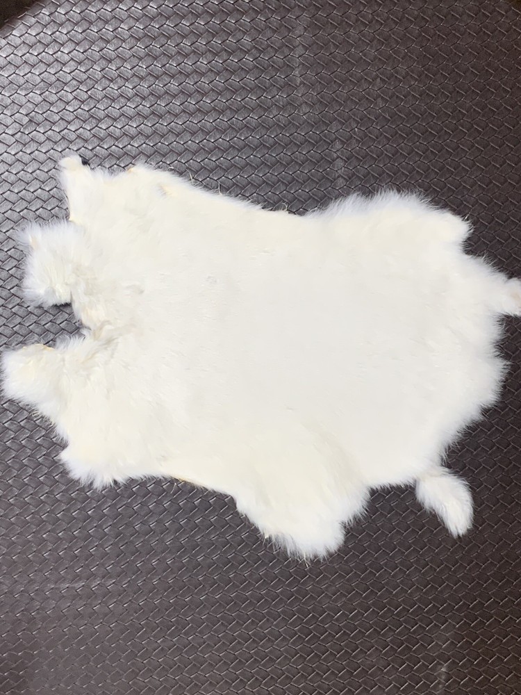 Printed Rabbit Pelt: Deer