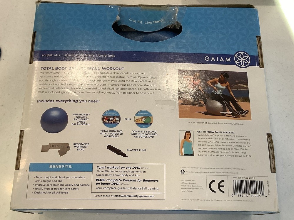 GAIAM Total Body Balance Ball Large