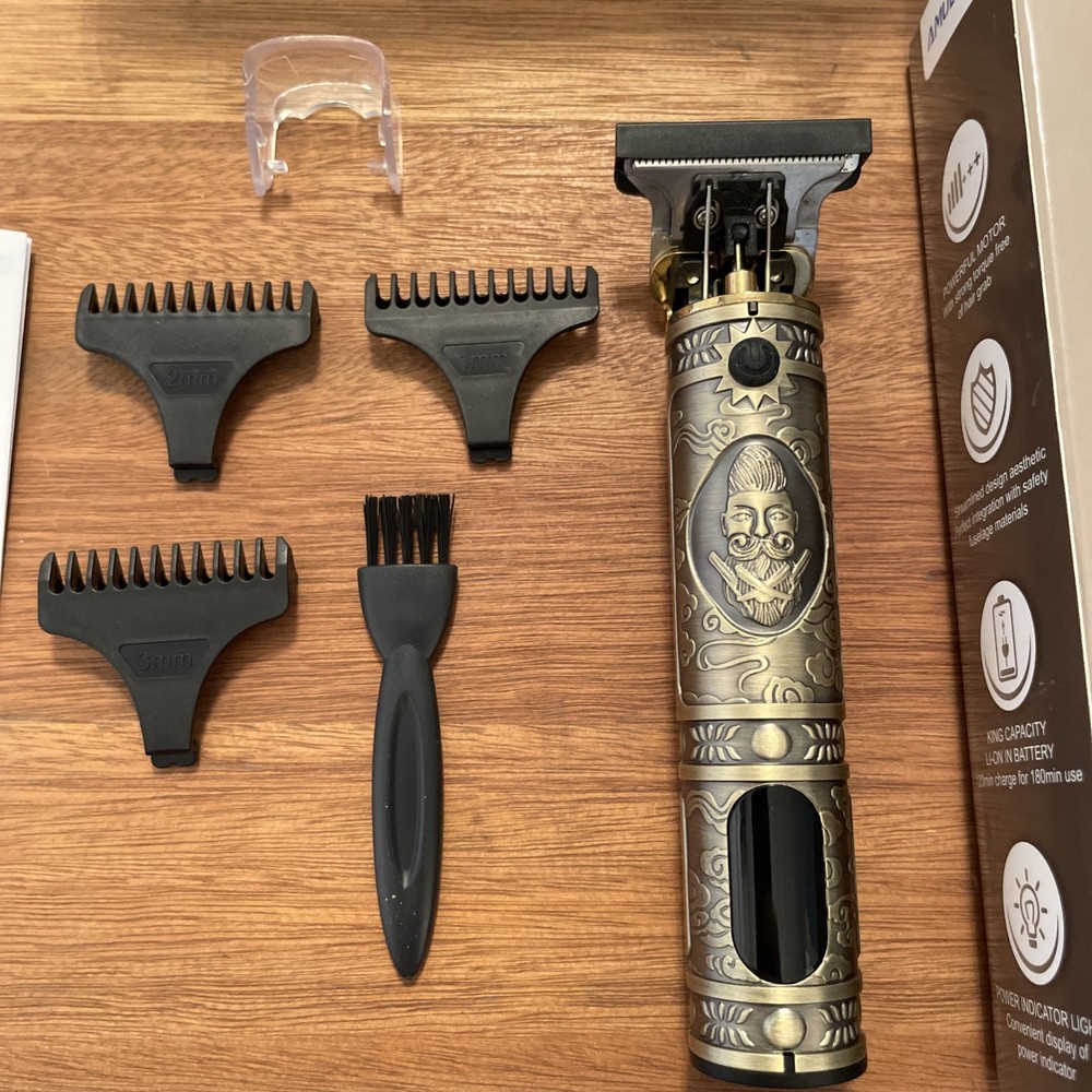 Amuliss Precision Beard Trimmer Missing Cord New Open