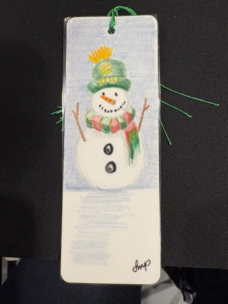 Snowman Bookmark