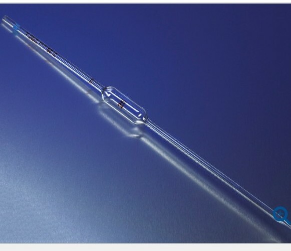 PYREX 25 mL Volumetric Pipets, Serialized/Certified, TC/TD, Class A