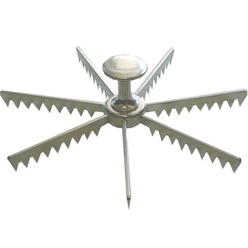 Winware Aluminum 6-Cut Pie and Cake Marker