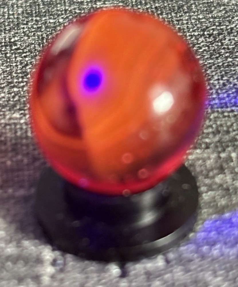 VTG Master Made Ruby Marble .63” UV Reactive