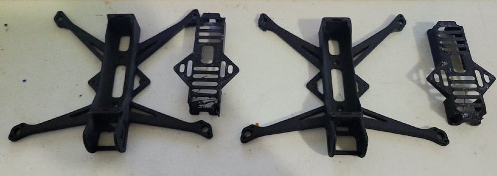 The NanoLongRange (Discovery Edition) 3D Printed FPV Drone Frame (2 PCS)