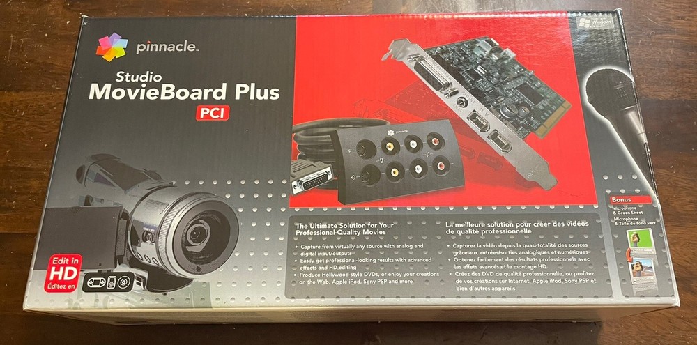 Pinnacle Studio MovieBoard accessories... B9