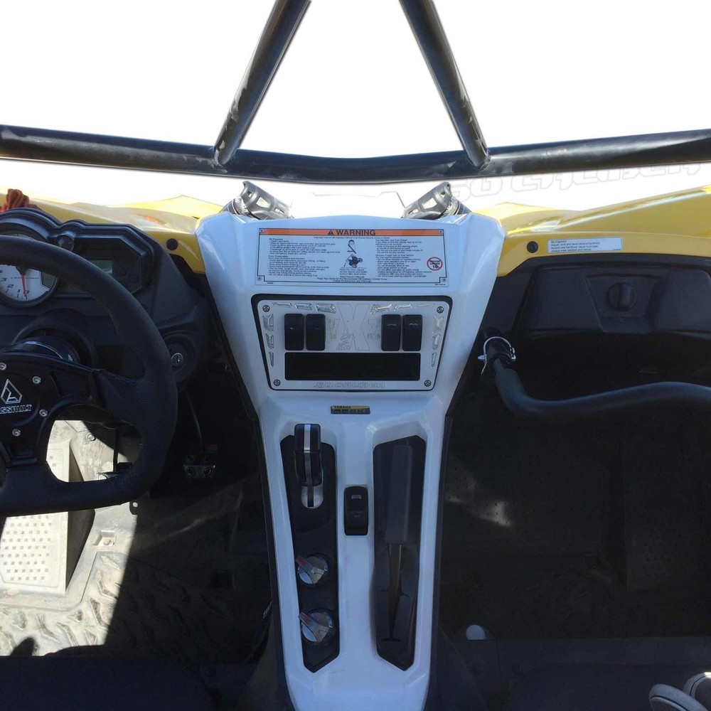Yamaha YXZ White Dash Panel w/ Switches 2015-2016 Performance UTV  Accessories