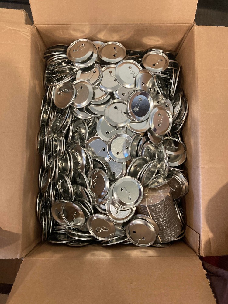 Button Badge Parts 2.75"/70mm 500 Pcs