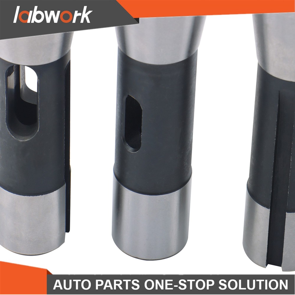 Labwork Precision Ground R8 Shank 3 Pcs Adapter for Milling Machine Arbors