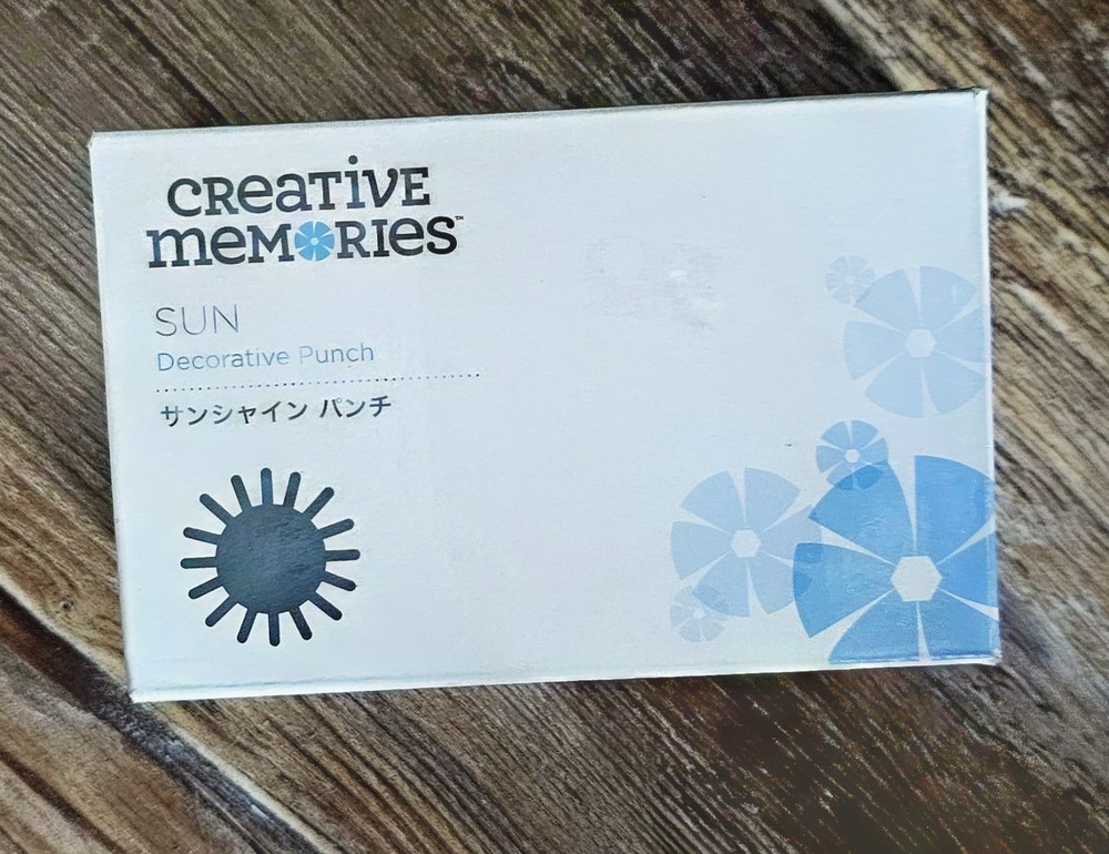 Creative Memories SUN Decorative Punch  RETIRED
