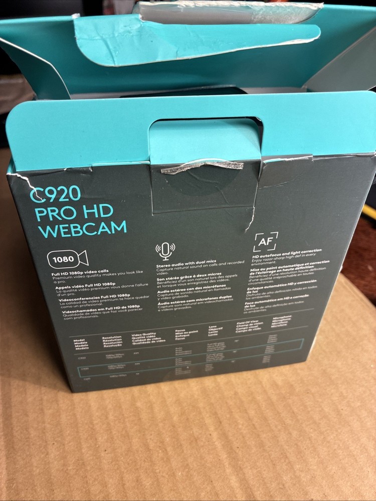 Logitech C920 PRO HD Webcam For Windows and Mac