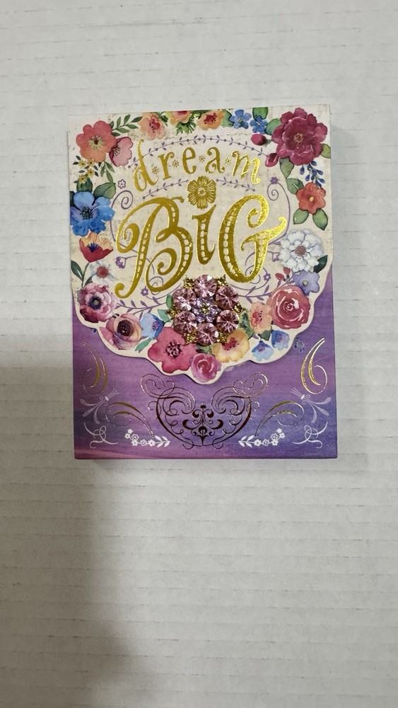 PUNCH STUDIO Dream Big Notes Magnetic Closure 75 Sheets 42791 NEW