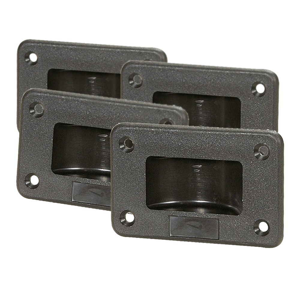 Four Pack Penn Elcom W0961 Caster Mounting Plate For 2" Caster Stack Cabinets