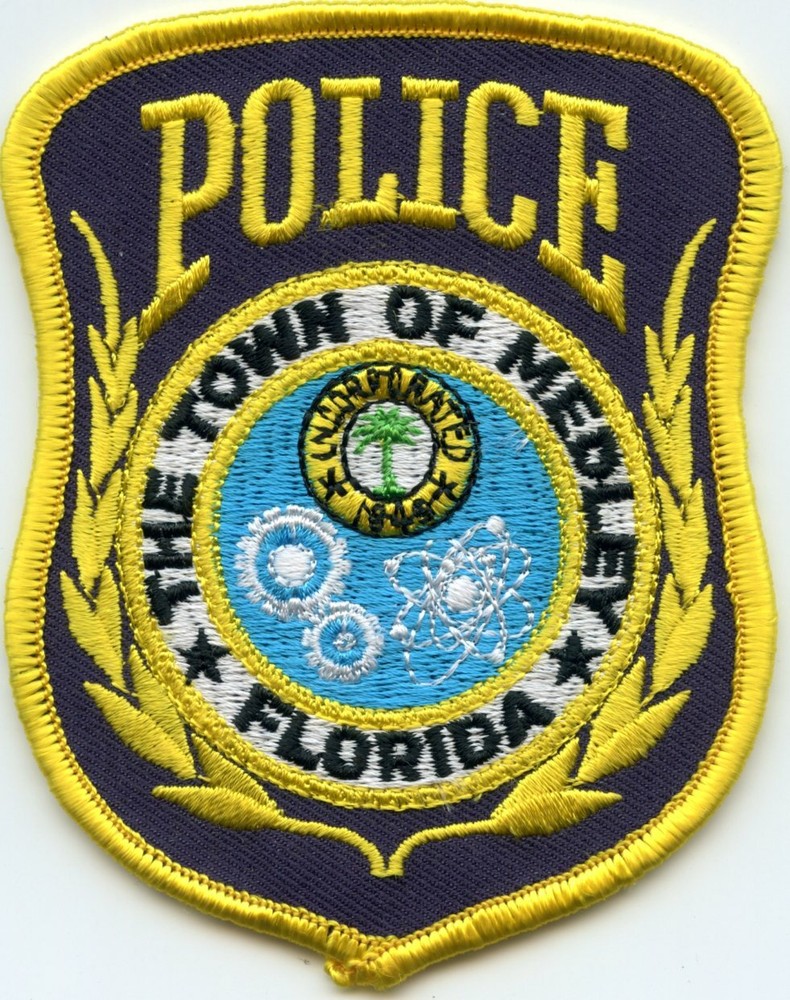 MEDLEY FLORIDA FL POLICE PATCH