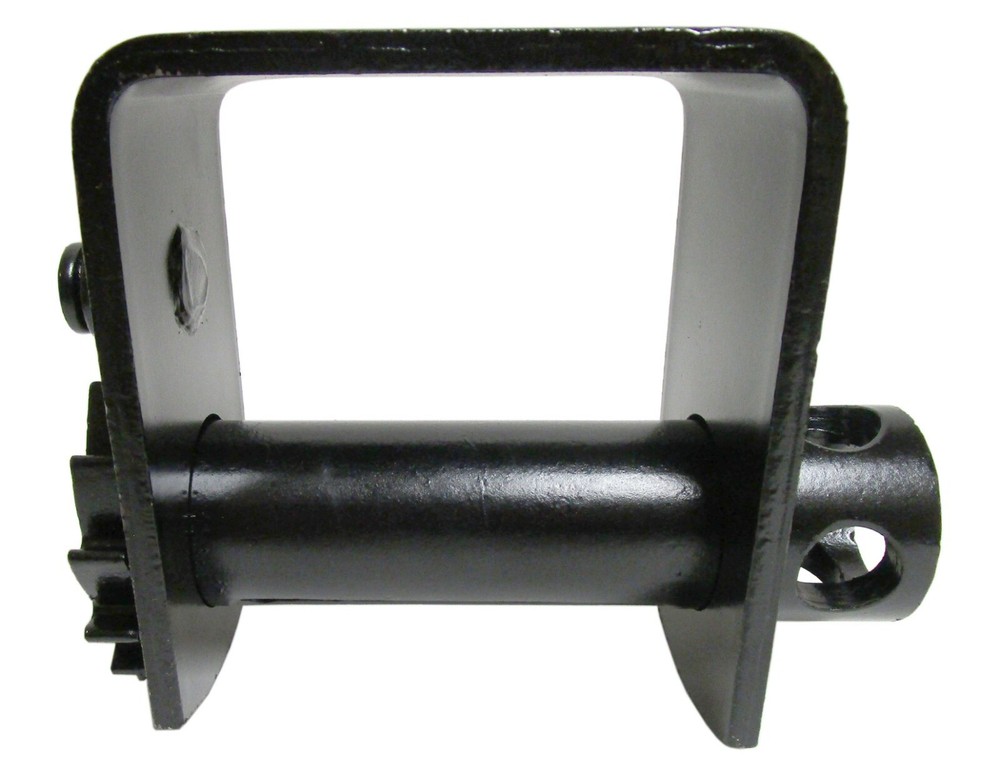 Weld On Truck Winch Retainer with 4" x 30 FT Flat Hook Tie Down Straps (6 Pack)