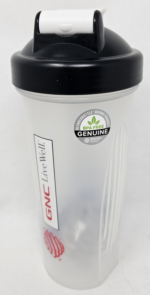 GNC Livewell 28oz Blender Bottle Black