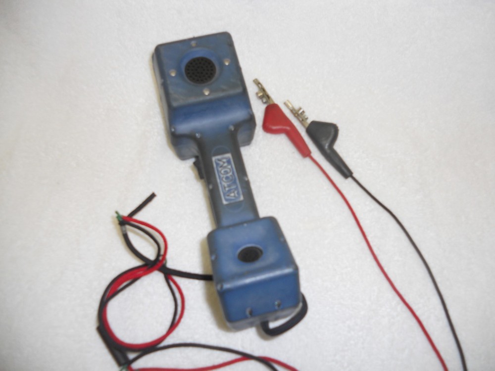 Telephone Test Set Lineman Phone Talk Set UNTESTED