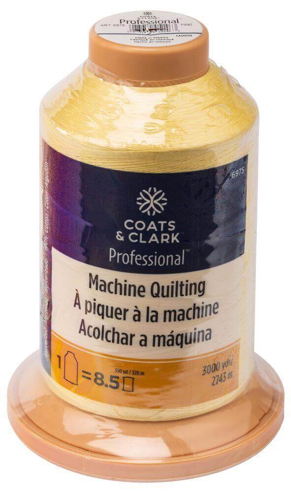 Yellow Coats Professional Machine Quilting Thread 3000yd