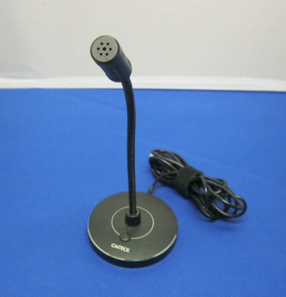 CMTECK USB Computer Microphone Recording Desktop Preowned