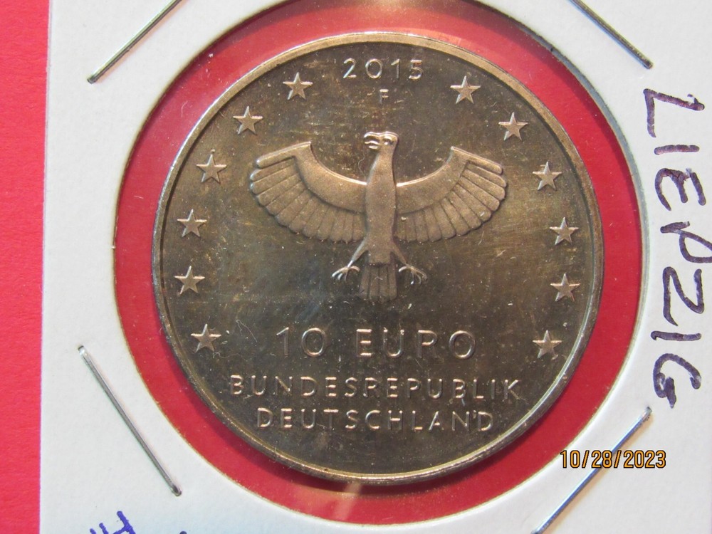 2015 "F" TEN EURO !!! LIEPZIG !!!