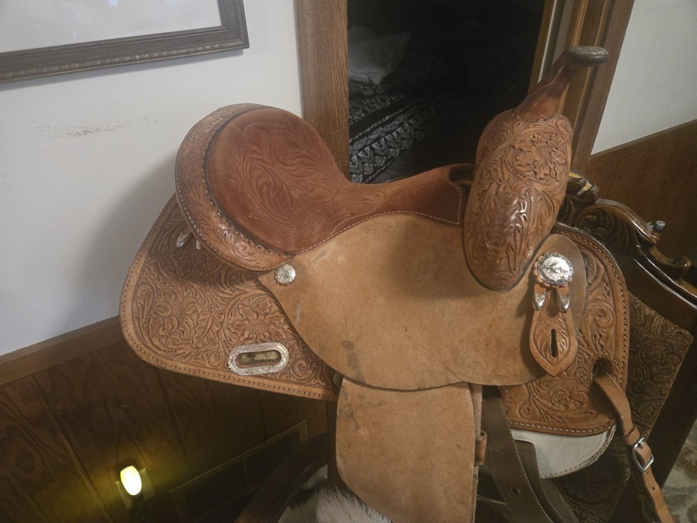 A Beautiful MARTHA JOSEY BARREL SADDLE
