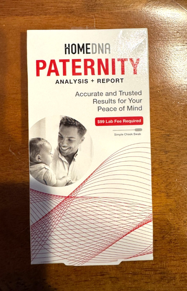 Home DNA Collection Kit Paternity Analysis+Report
